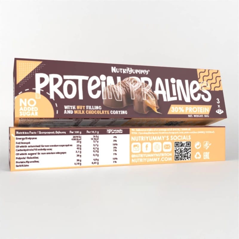 Nutriyummy Protein Pralines No Added Sugar (50gr)