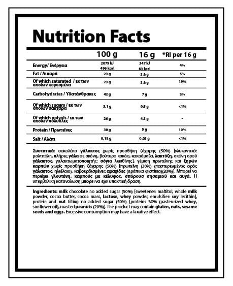 Nutriyummy Protein Pralines No Added Sugar (50gr)